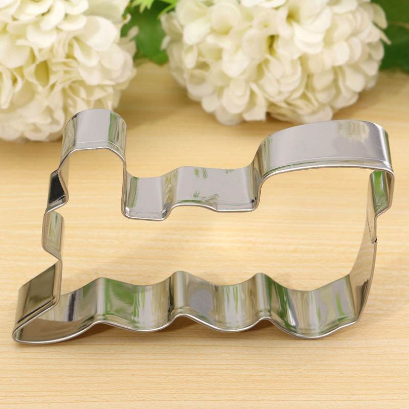 Trein Cookie Cutter DIY Cake Handwerk Home Keuken Bakken Biscuit Gebak Rvs Mould