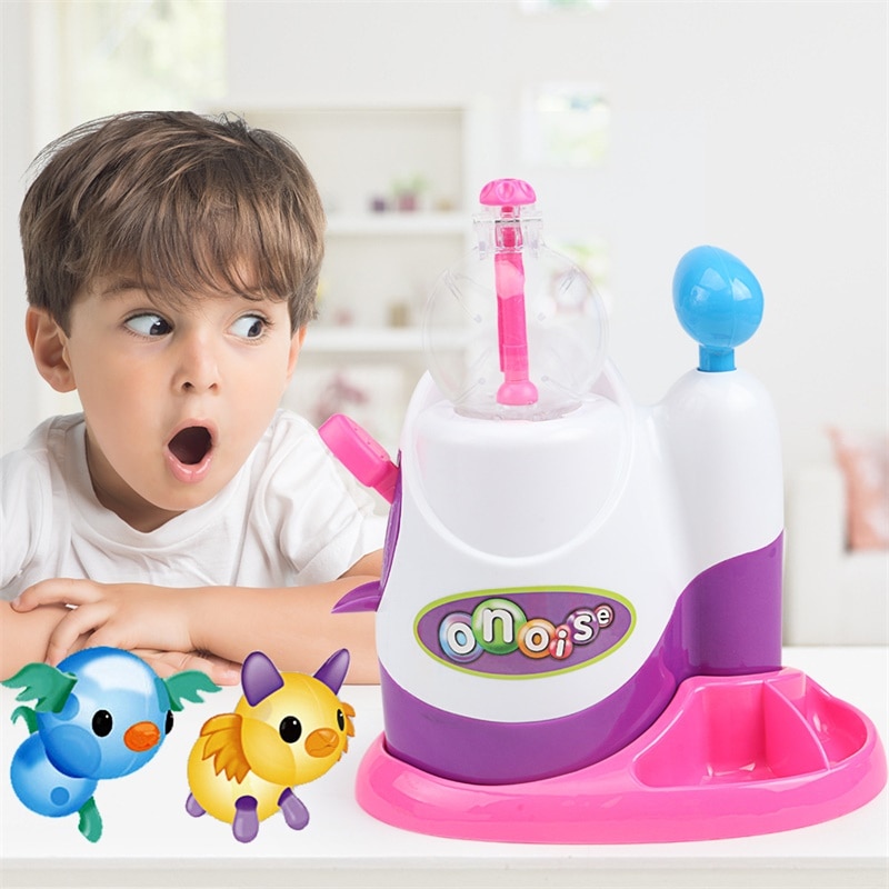 magic lijm muziek wave oonies kinderen DIY handgemaakte kleverige bal fun bubble inflator speelgoed