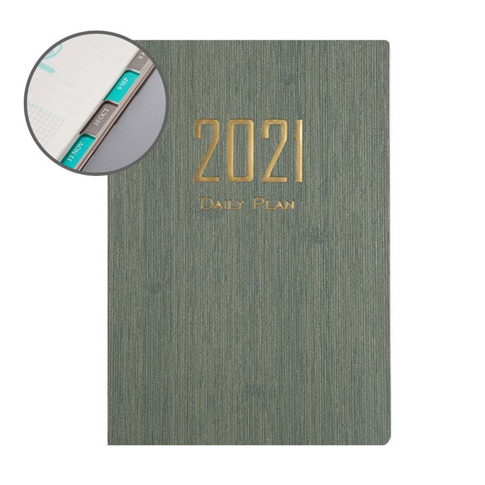 Time Management Schedule Book Color Calendar Notebook Dates Reminder Planner Table Timetable V4J1: Rose Red