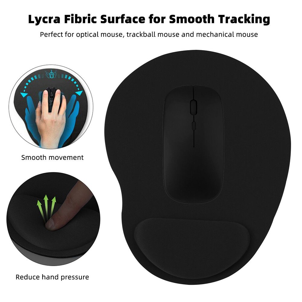 Multi-colour Ergonomic Wrist Rest Mouse Pad Comfortable Wrist Support Non Slip Mice Mat Mousepad For PC Laptop Computer