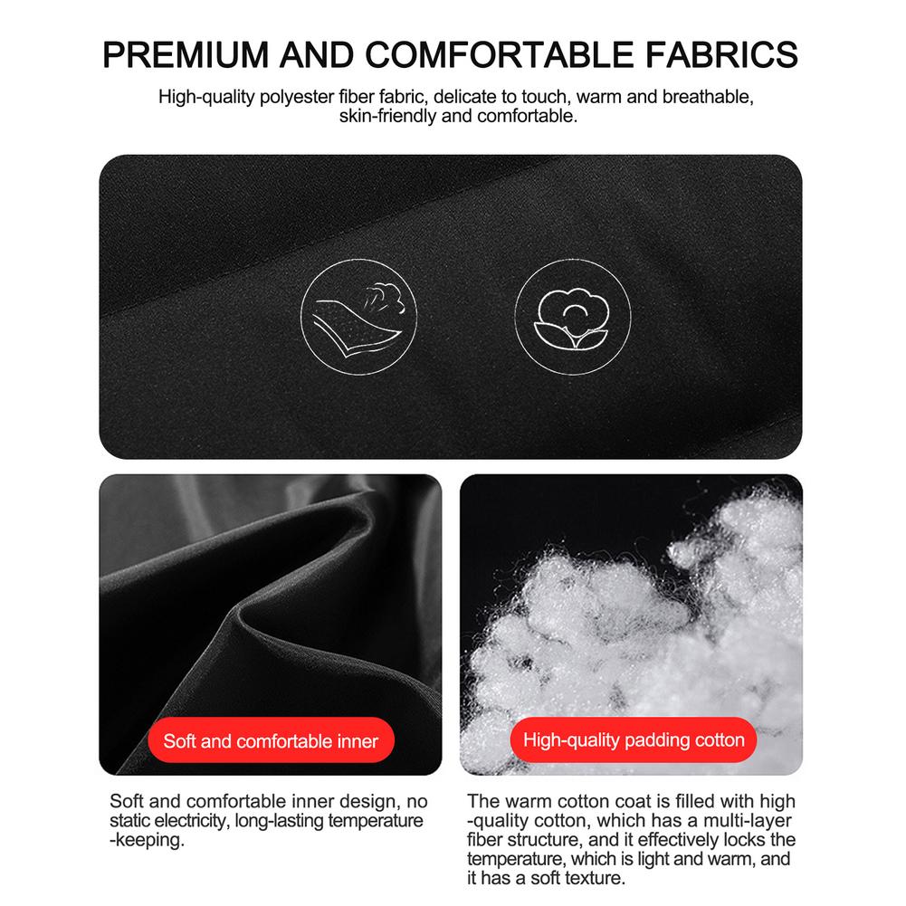 Fem zone varme jakke smart opvarmning tøj usb opladning hætte elektrisk jakke feber vandtæt jakke elektrisk skidragt