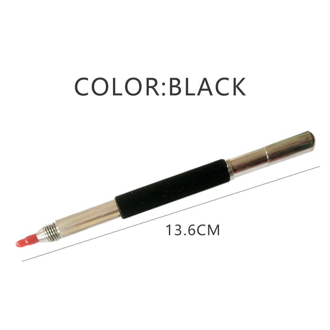 Pencil Sculpture Alloy Scriber Marking Etching Pen Marking Tools for Ceramics Glass Silicon Quartz Shell Metal Wood Carving Tool: C