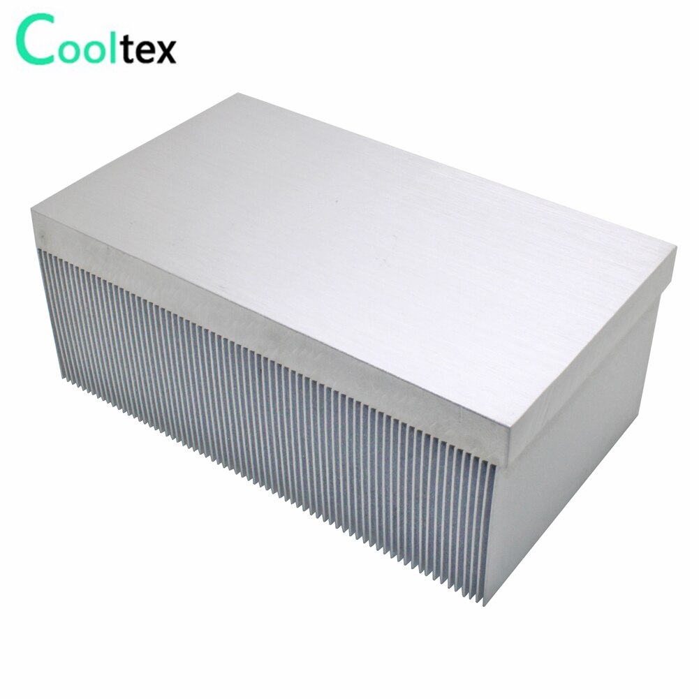 Aluminum Heatsink 140x81x56.5mm Skiving Fin Heat Sink Radiator for Electronic LED Integrated Circuit Cooling Cooler