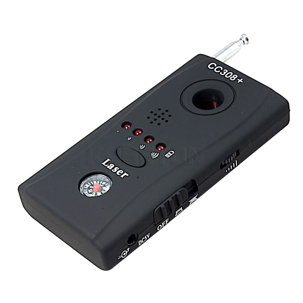 Kebidumei Multi Draadloze Camera Lens Signaal Detector Radio Wave Signaal Detecteren Camera Full-Range Wifi Rf Gsm Device Finder CC308 +