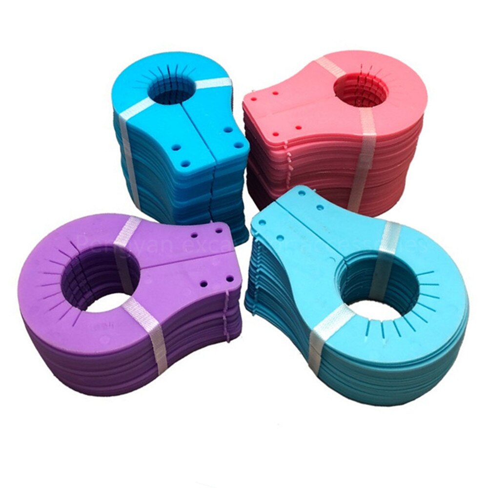 4pcs For Excavator parts disassembly-free bucket shaft gasket bucket pin adjustment activity plastic quick disassembly shaft