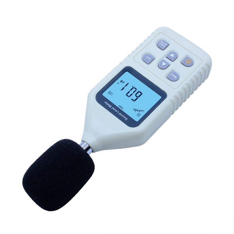 GM1358 30-130dB Digital sound level meter meters noise tester in decibels LCD A/C FAST/SLOW dB screen