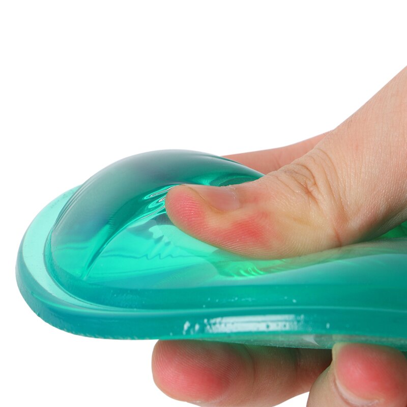 1 Pc Translucent Gel Silicone Wavy Mouse Pad Wrist Rest Support For Computer Laptop