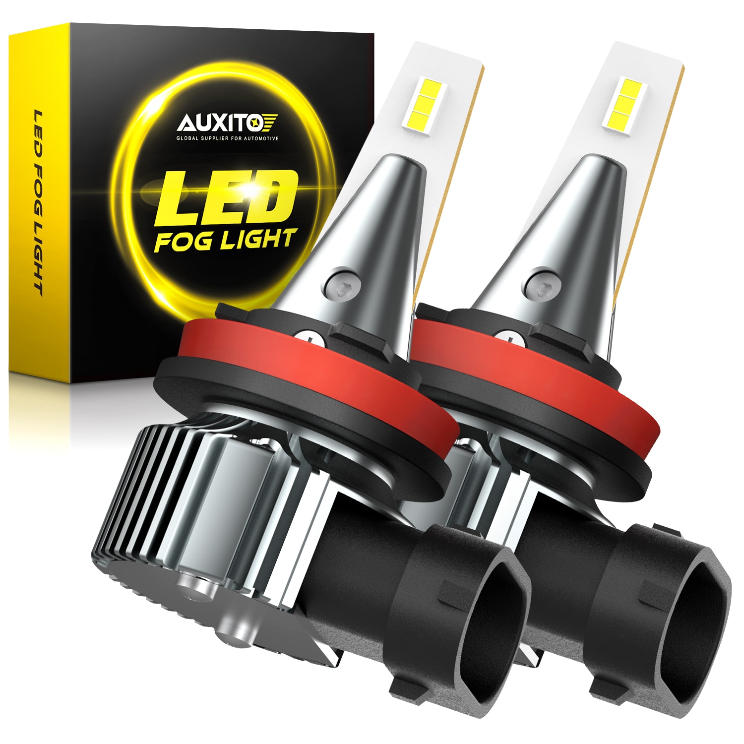 2x Canbus H11 H8 Auto LED Nebel Licht Leuchtmittel Fahren Lampe 6000K Weiß Für Skoda Octavia 1 2 3 MK1 MK2 MK3 5E 1Z 1U A5 A7 (1996)