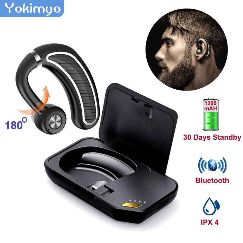 K21 Draadloze Sport Bluetooth Oortelefoon Noise Cancelling Headset Oortelefoon Voor Telefoon Draadloze Micro Sport Bluetooth Headset