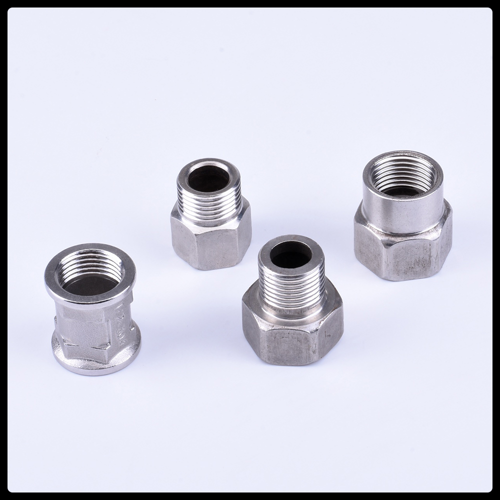 1/2 3/4 BSP 304 Stainless Steel Female Male Thread Tee Type Reducing Elbow Butt Joint Adapter Adapter Coupler Plumbing Fittings