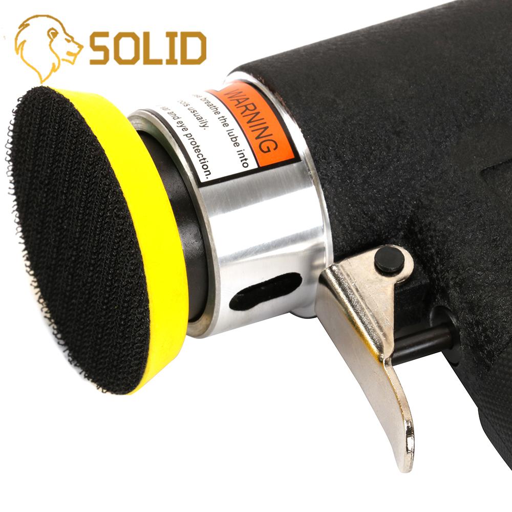 Air Sander Polisher Pneumatic Mini Sander Random Orbital Machine Kit Polishing Grinding Set 2/3inch Disc Auto Beauty Woodworking