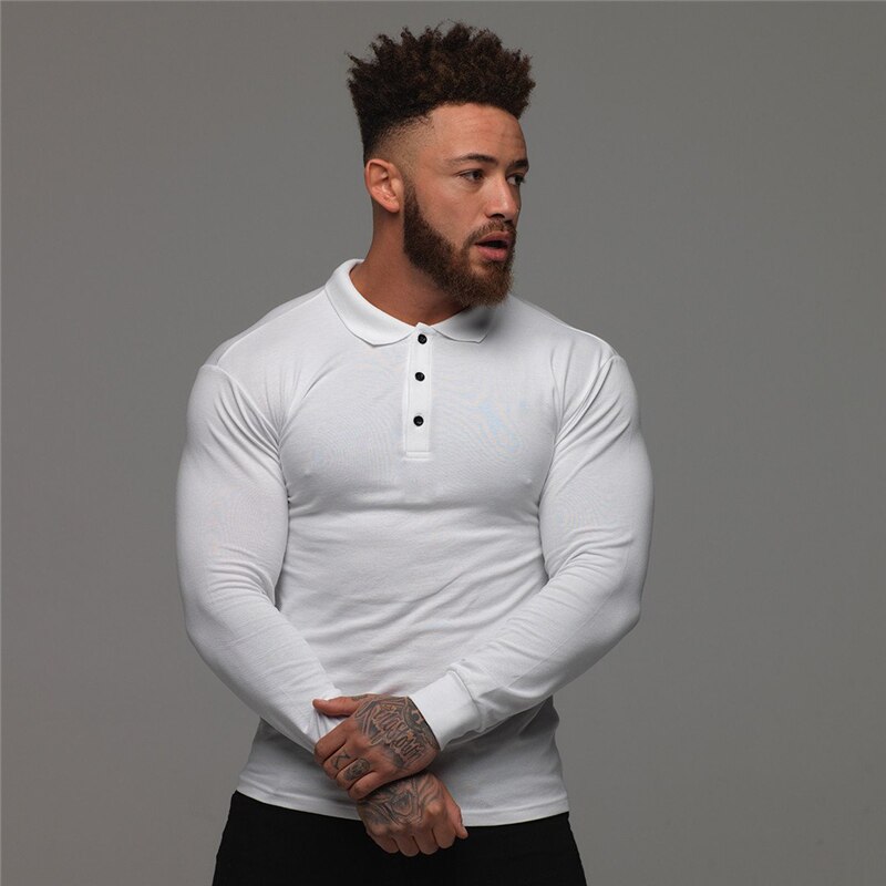 T-shirt à manches longues pour homme, vêtement de Sport, Fitness, musculation, séchage rapide