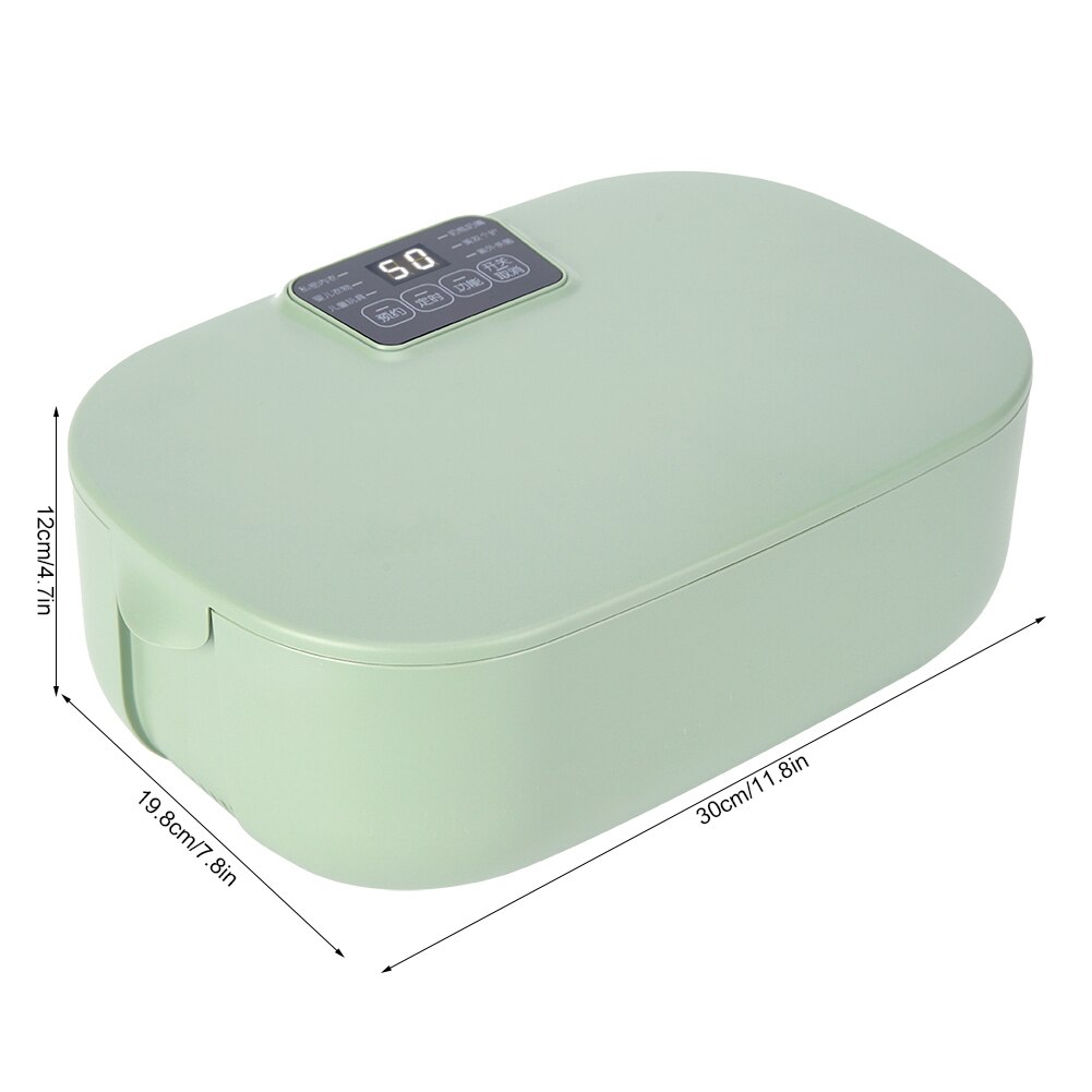 Mini Portable Clothes Dryer Box Household Underwear UV Cleaning Machine Small Clothes Pants Laundry Drying Machine CN 220V Green