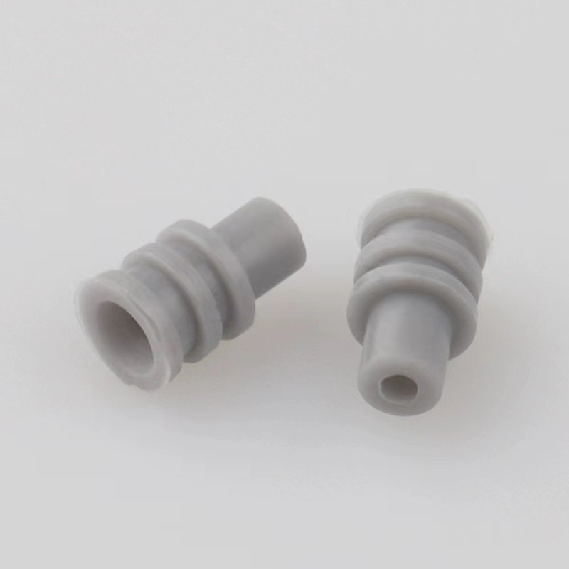 Auto Plug-In Holle Rubberen Ring Afdichting Grijze Plug Nr. 1 Grijze Kleine Lederen Connector Plug 963530-1