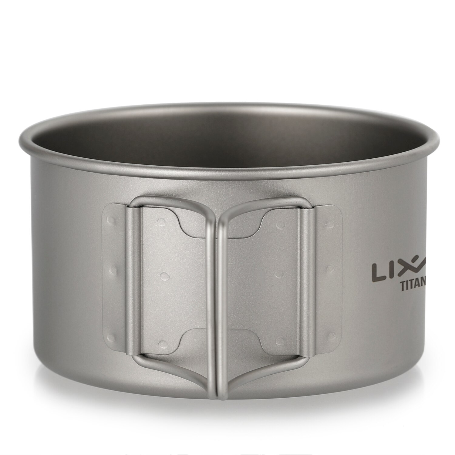 Lixada Titanium Kom Met Vouwen Handgrepen Diner Voedsel Container Voor Outdoor Camping Wandelen Backpacken