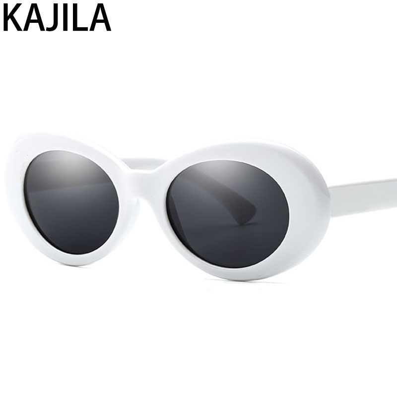 Kurt cobain briller ovale solbriller kvinder vintage trending solbriller til kvinde clout goggles очки курта кобейна