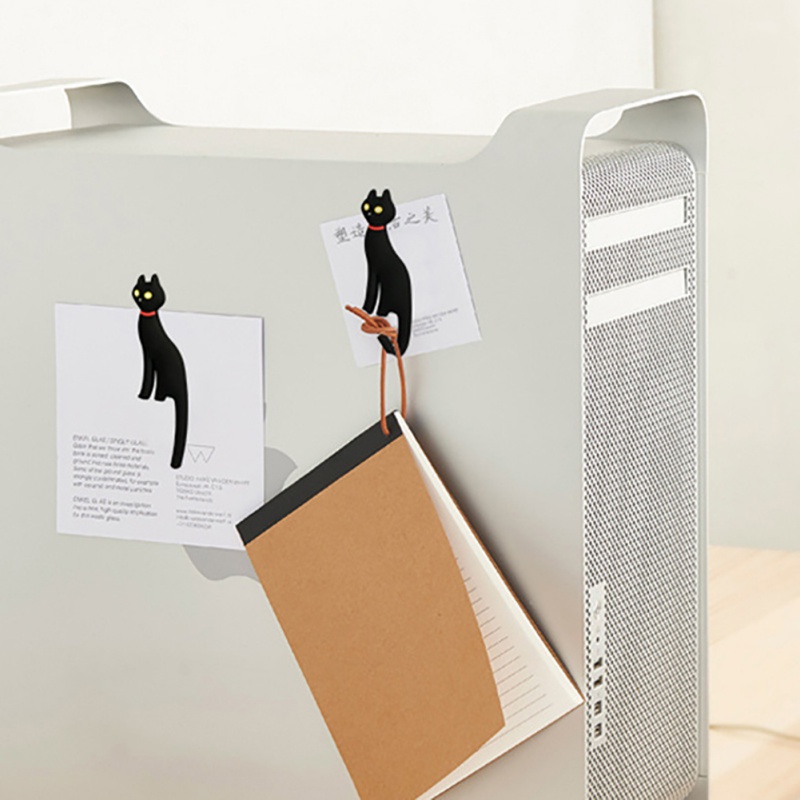 Hyödyllinen paras hinta monitoimi kissa magneetti seinäteline avaimet koukku jääkaappi tarra jääkaappimagneetti ripustuskoukku oven sisustus tq