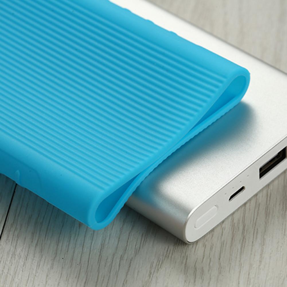 Siliconen Protector Stevige Beschermende Siliconen Power Bank Beschermhoes Voor Xiaomi Power Bank Tweede Generatie 10000Mah