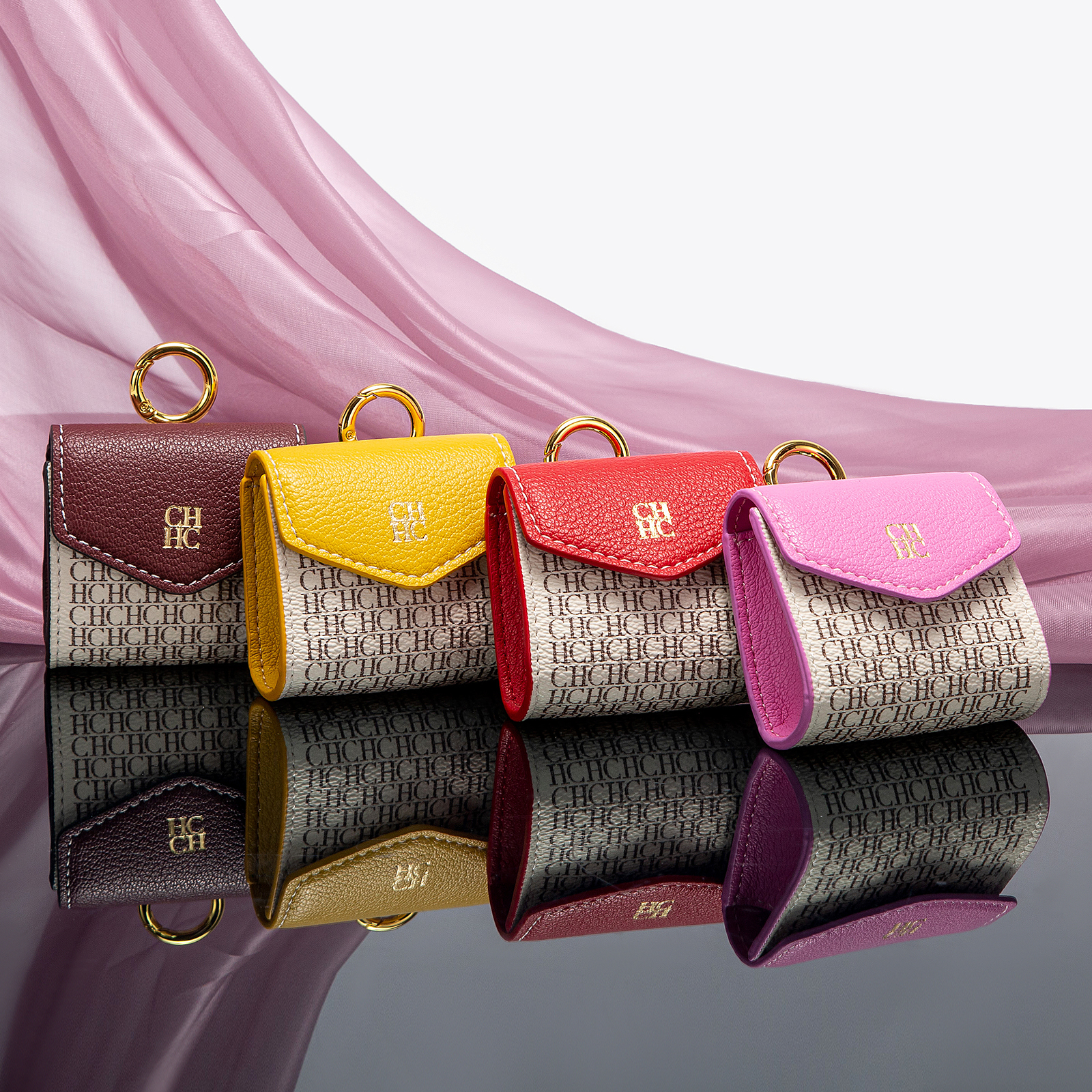 CHCH Key Bag Mini Wallet Earphone Bag