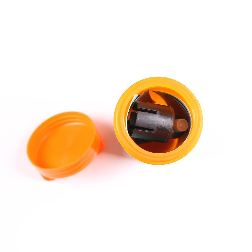 Marine Durable PVC Repair Kit Tool Container Bucket For Kayak Inflatable Rubber Boat Orange Fishing Yatch Dinghy Accessories
