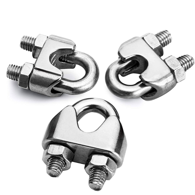 Stainless Steel 304 Basket Screws Wire Rope Tension Hook / Eye Turnbuckle Hook Wire Rope Tension Tighten tool Hooks