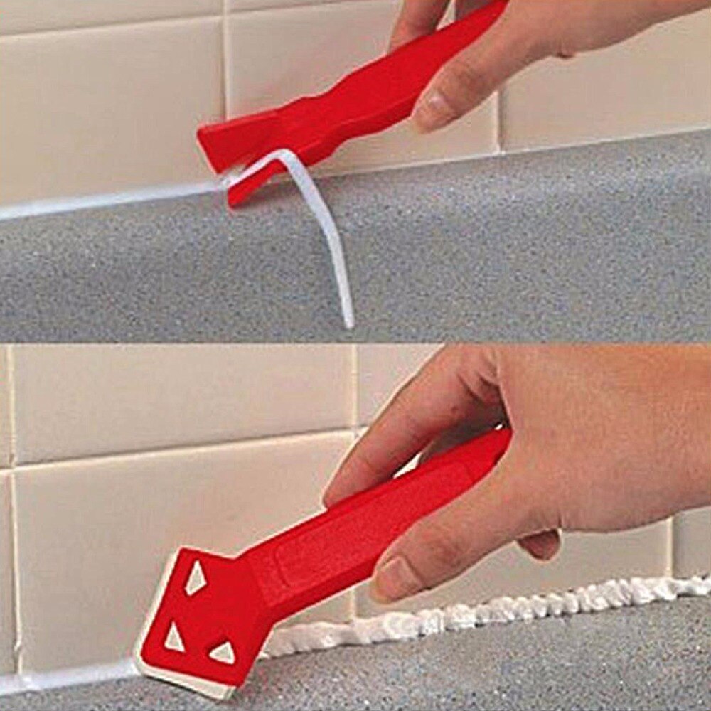 Caulk Away Remover Finisher Caulking Smoother Tile Cleaner Caulk Hand Tools1##