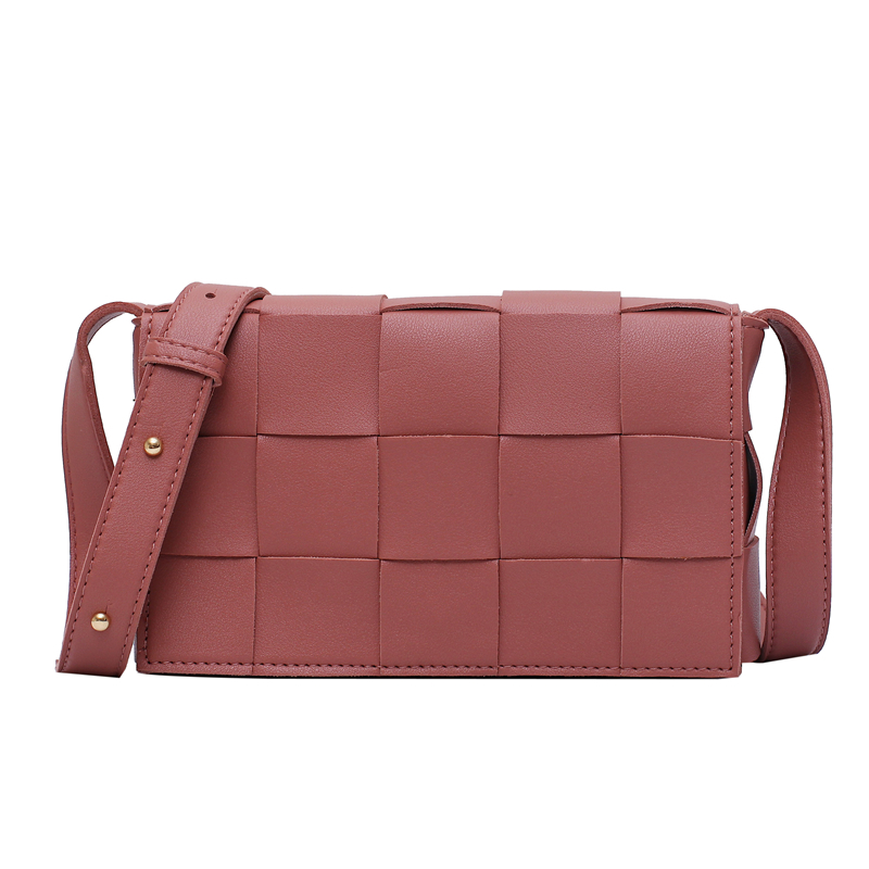 Sac à main pour femmes de à tricoter sac à bandoulière sacs à bandoulière pour femmes: Pink shoulder bag
