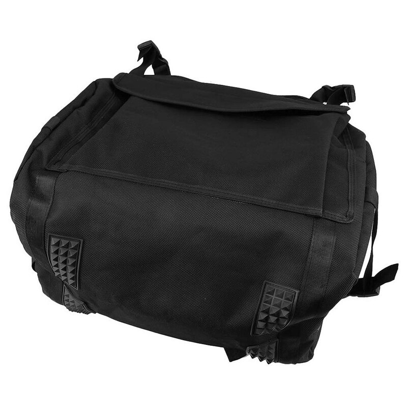 Schwarz Oxford Tuch Akkordeon Fall Lagerung Tasche für 48 Bass Akkordeon