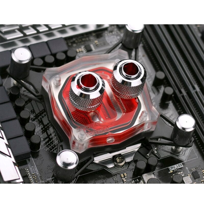 G1/4" Base Inner Channel PC Water Cooling Block For Intel 775/1150/1155/1156 CPU