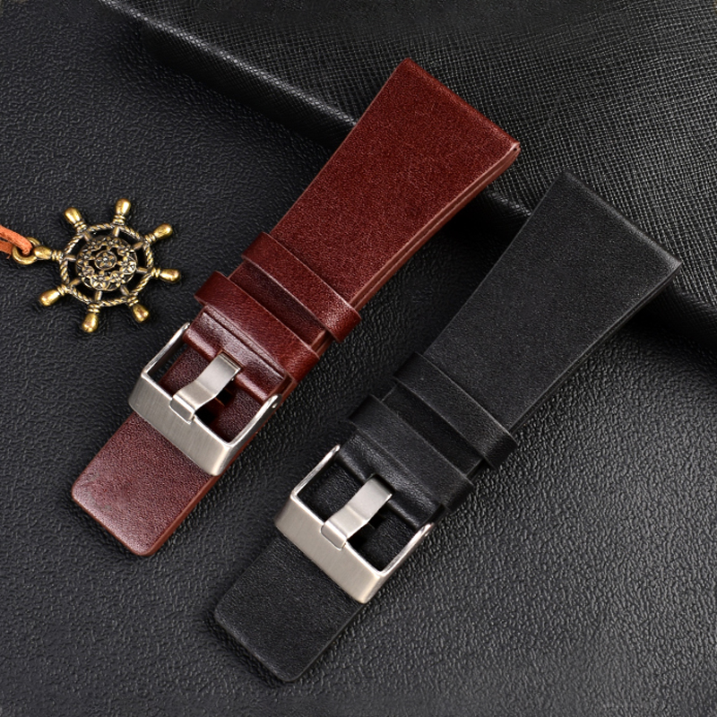 Grand Bracelet de montre en cuir pour hommes, pour Diesel dz7396 dz1206 dz1399 dz1405, 22/ 24 / 26 / 28 / 30 / 32mm, accessoires de montre