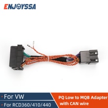 Pq Om Mqb Iso Naar Quadlock Canbus Adapter Kabel Upgrade RCD330 RCD360 RCD510 Kabel Voor Polo Jetta Golf Tiguan Passat cc