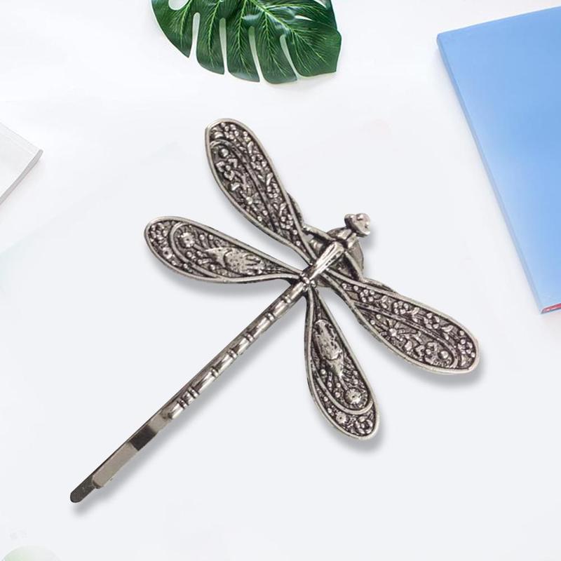 Pince à cheveux libellule Vintage, épingles à cheveux, accessoires pour coiffure de mariée, pince transparente pour cheveux, 1 pièce