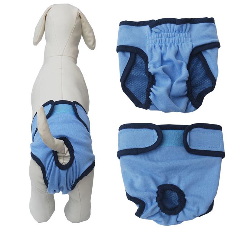 Dog Diapers Physiological Pants for Female Dog Puppy Sanitary Washable Dog Diapers Underwear Short Panties Pet Underwear