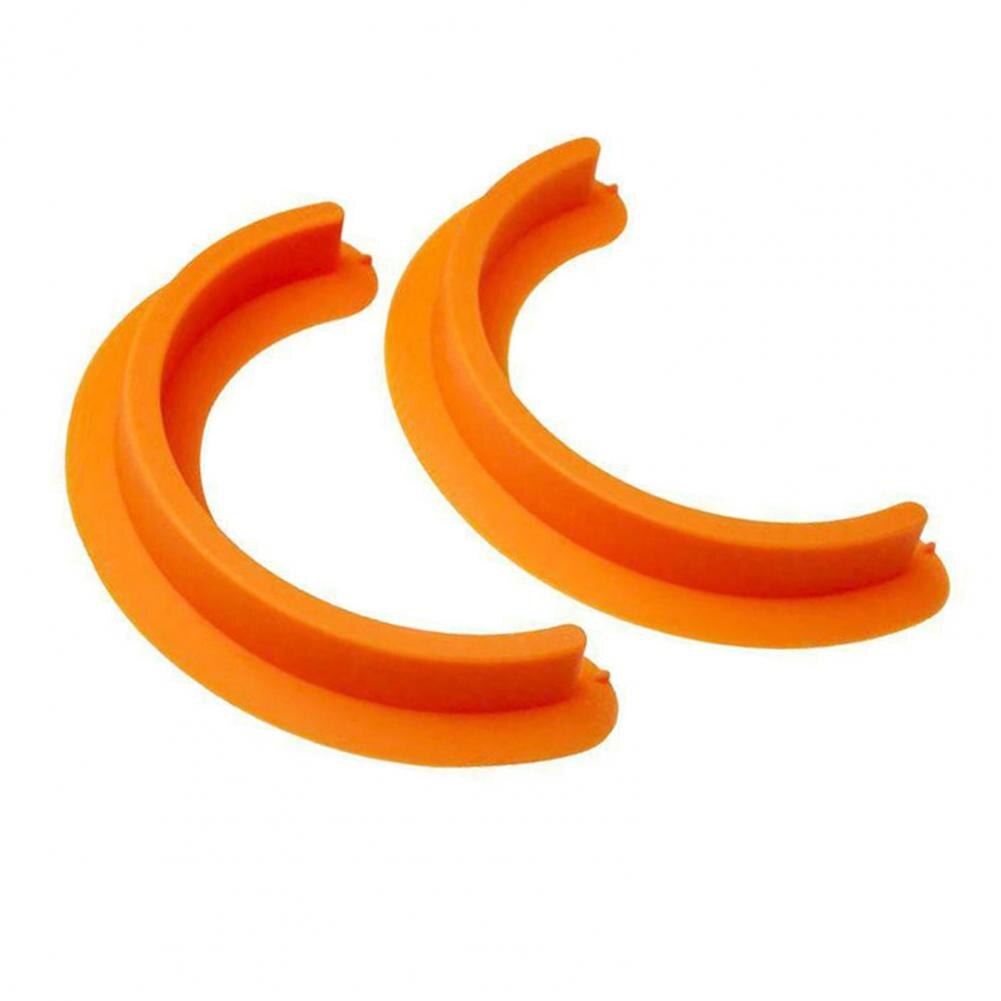 2Pcs Food Separator Food Grade Safe Silicone Food Cubby Plate Divider for Baby