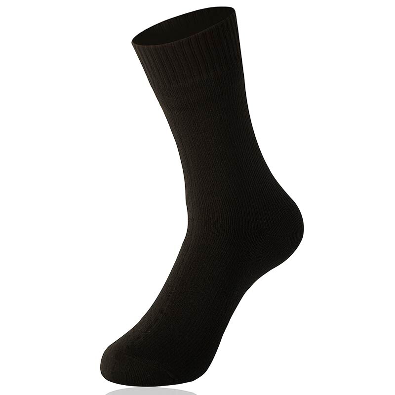 Outdoor Waterproof Socks Warm Non-slip Winter Warm Sports Socks Easy To Clean Durable: Black / XL