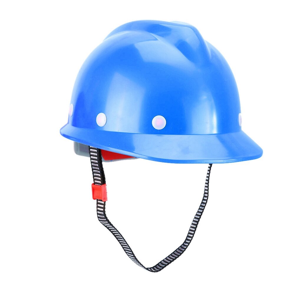 FRP Protective Cap Hard Hat Safety Helmet Working Job Site Construction Equipment Hard Hat: Blue