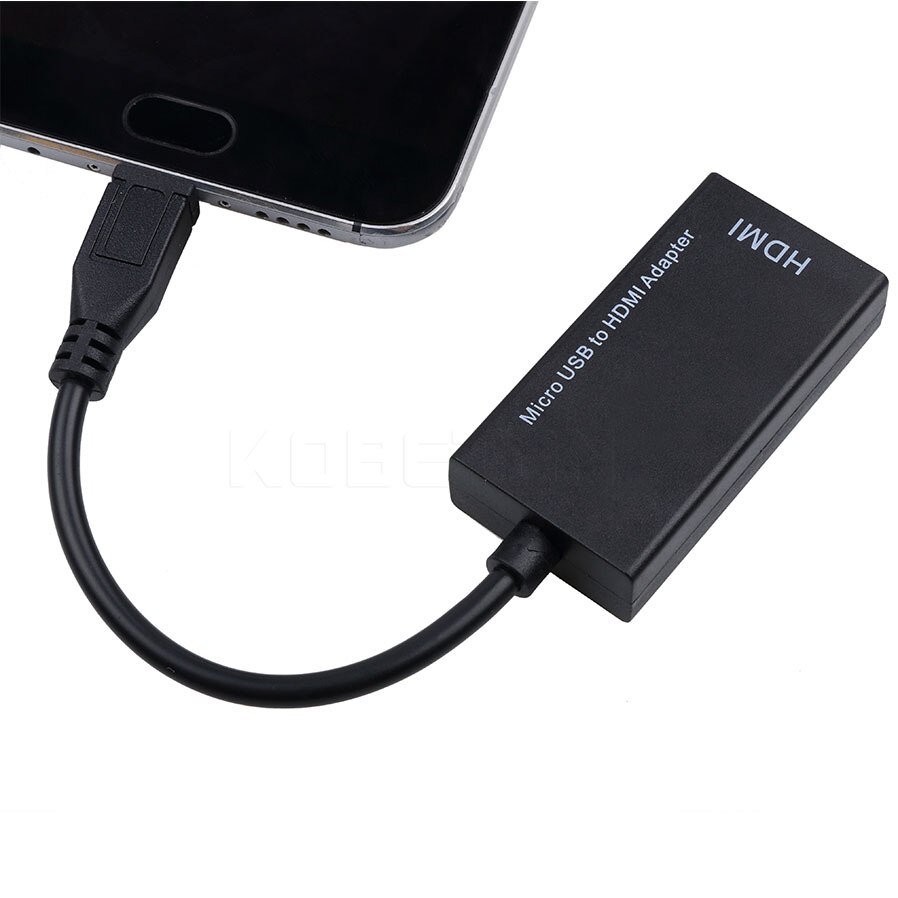 kebidu Kabel przejściowy z mikro USB na HDMI z męskiego na żeński szybki adapter HDTV do telefonu komórkowego Hurtownia telefonów komórkowych