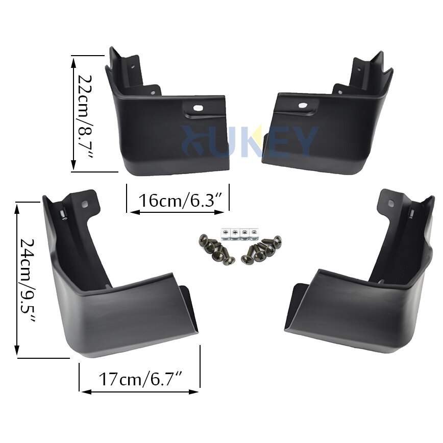 Garde-boue moulé pour Infiniti Q50 Q50S - garde-boue garde-boue garde-boue avant arrière