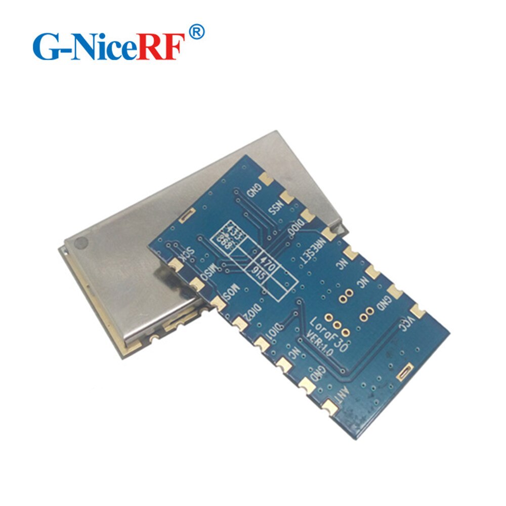 2pcs/lot Lora1278F30 1W 30dBm 6-8km Long Distance and High Sensitivity (-120 dBm) 433MHz Industrial Wireless RF Module