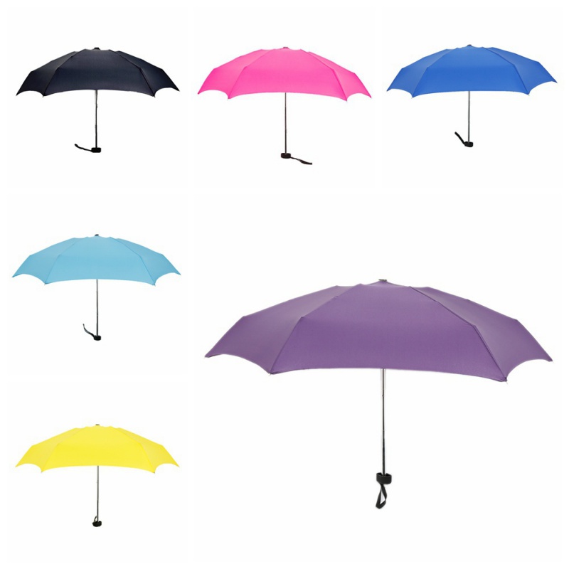 Mini Capsule Pocket Light Umbrella Windproof Folding Umbrellas Travel Compact Rain Umbrella For Women and Men