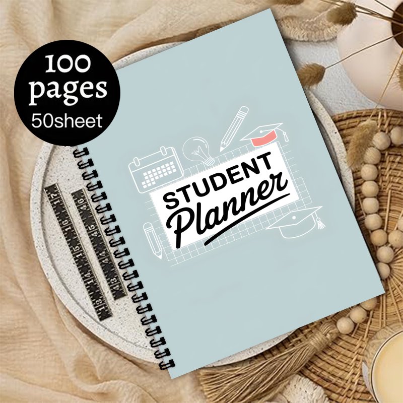 Student Plan Book,Student Lesson Planner, Monthly, Weekly to-do lists and schedules, perfect for organizing daily life: Default Title