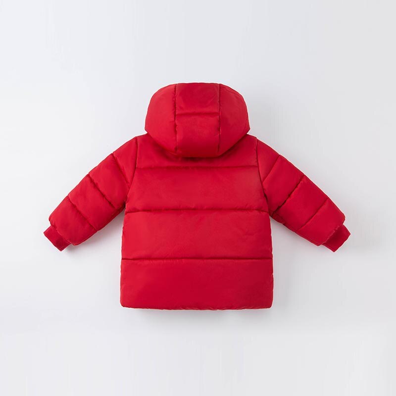 DBS19542 dave bella Winter Baby unisex Karikatur mit kapuze gepolsterten Mantel freundlicher freundlicher mädchen jungen Spitzen Kleinkind kleinkind oberbekleidung