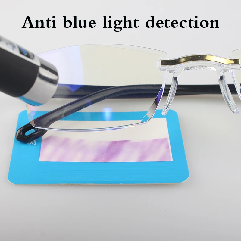 Gafas inteligentes con ajuste automático para hombre, lentes de lectura con aumento, multifoco progresivo, antiluz azul, 0- + 4,0, 1 ud.