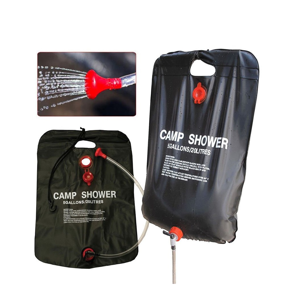 Bolsa de ducha Solar para natación, bolsa de agua para baño al aire libre, bolsa de agua compacta para Camping y piscina, bolsas de ducha de agua , accesorios para piscina