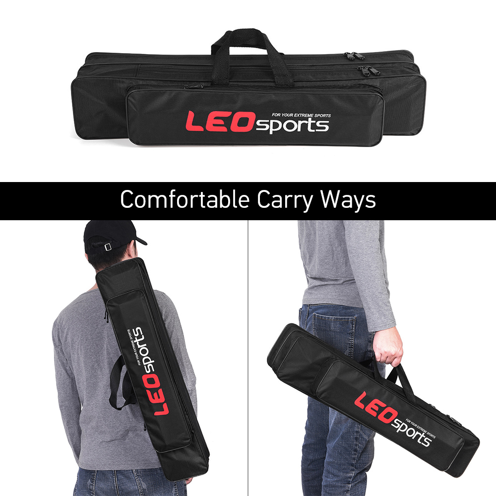 Leo Brand fishing bag store Fishing Rod wheel Canvas Muti function Pesca Fishing tackle Bag