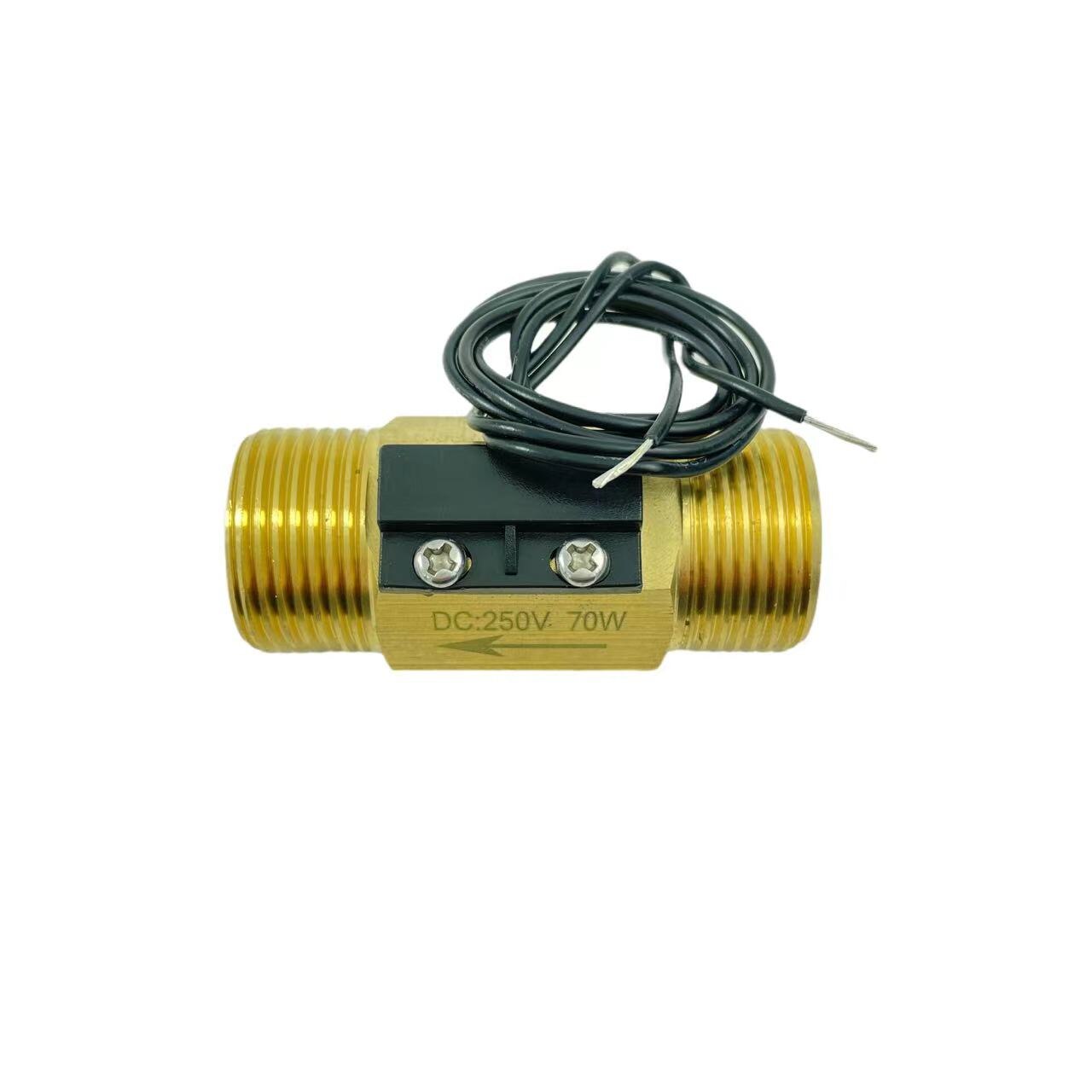 USM-FS43TA Normally open Circuit Magnetic Flow Switch 70W Max Load DC24V Max Reliable BSP G 3/4" Male made of Brass