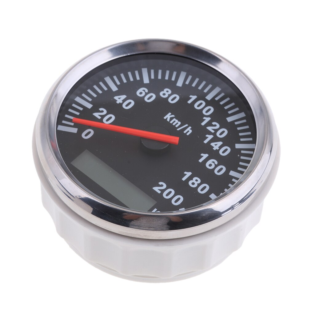 85mm Waterproof Digital GPS Speedometer Odometers Gauge Car Truck Backlight