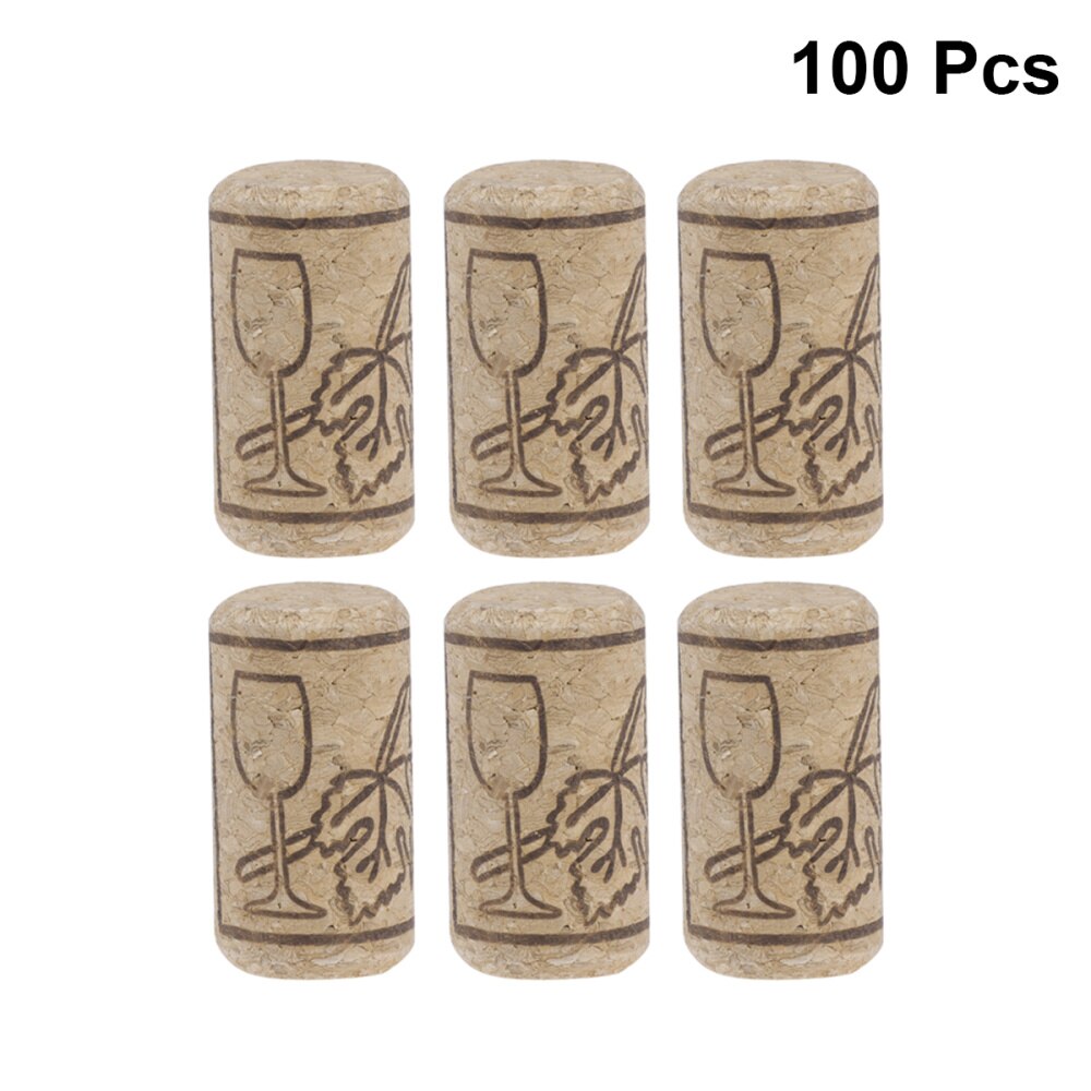 50/100Pcs 2.1X4Cm Wijn Kurk Herbruikbare Flessen Rode Wijn Kurk Afdichting Wijn Flessen Stopper Home bar Wijn Kurk Voor Wijn Flessen