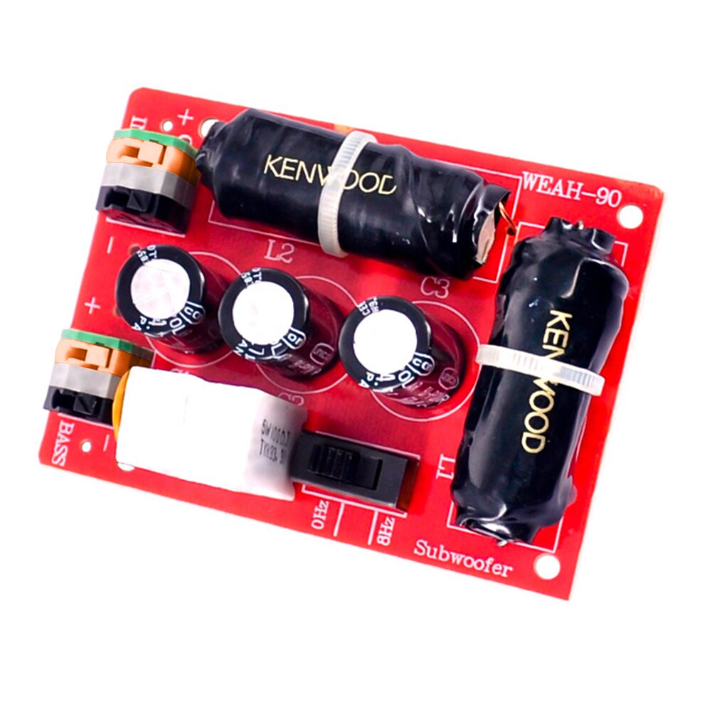 200w basshøyttalere 40hz-400hz subwoofere frekvensdeler hjemmekino hifi stereo diy billyd woofer delefilter: En