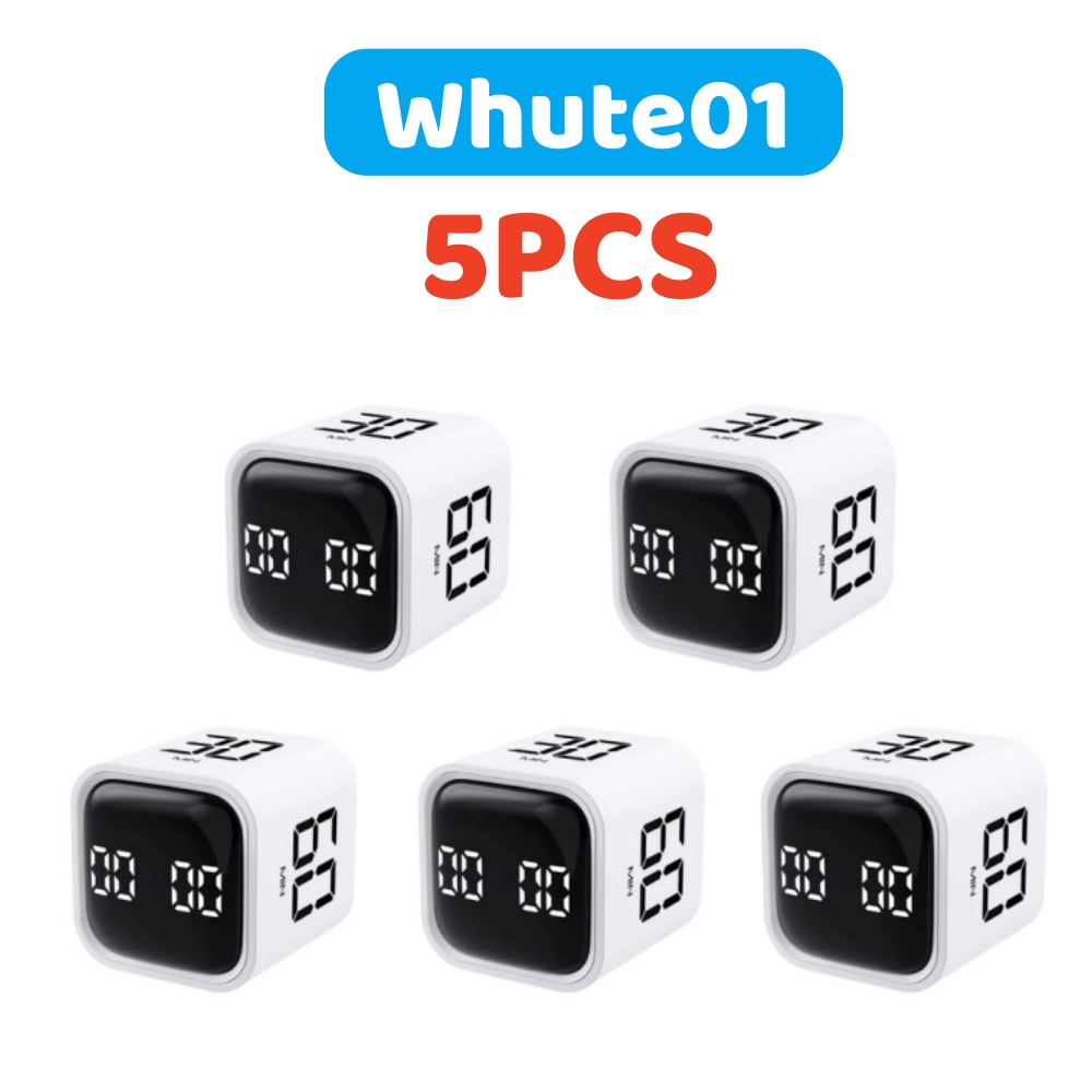 Digital Kitchen Timer Stopwatch Pomodoro Timer Gravity flipIntelligent Learning Timer, Clear Loud Home Kitchen Accessory: MULTI